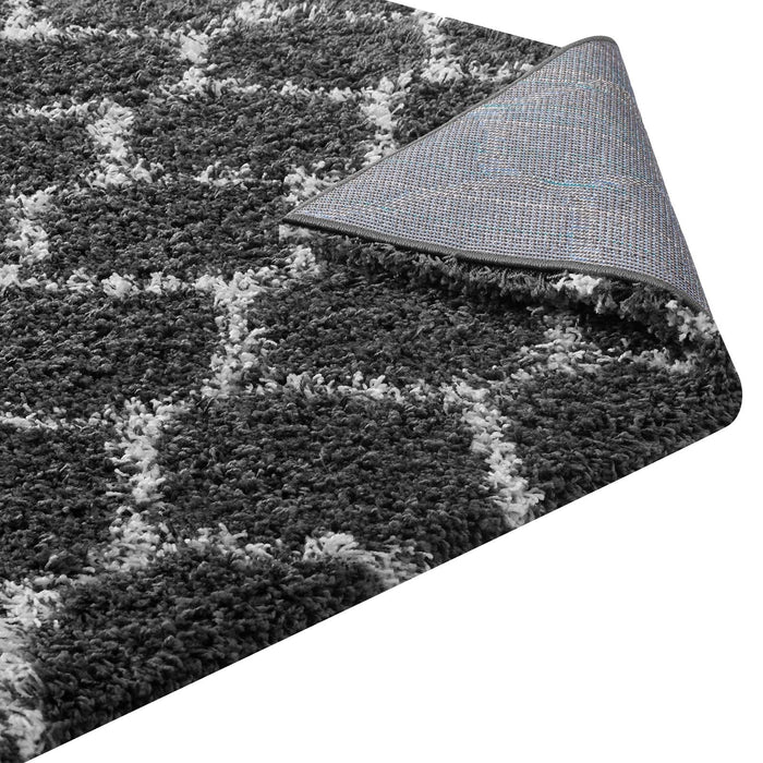 Solvea Moroccan Trellis Shag Area Rug - view 29