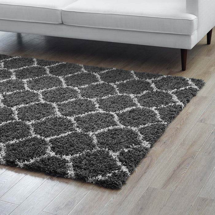 Solvea Moroccan Trellis Shag Area Rug - view 30