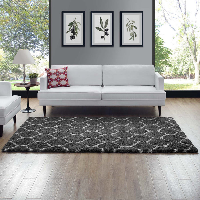 Solvea Moroccan Trellis Shag Area Rug - view 31