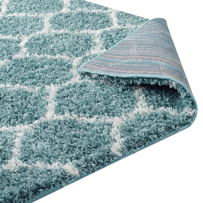 Solvea Moroccan Trellis Shag Area Rug - view 37