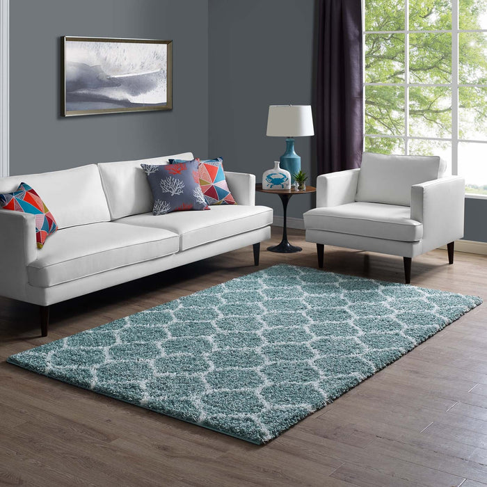 Solvea Moroccan Trellis Shag Area Rug - view 40