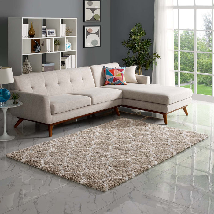 Solvea Moroccan Trellis Shag Area Rug - view 48