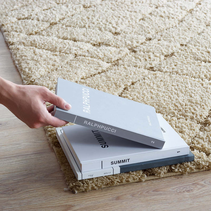 Jubilant Verona Abstract Geometric Shag Area Rug