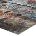 Modway Success Tahira Transitional Distressed Vintage Floral Moroccan Trellis Area Rug - Close-Up