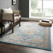 Modway Success Anisah Distressed Floral Vintage Medallion Area Rug - Installation View