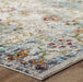 Modway Success Manuka Distressed Vintage Floral Lattice Area Rug - Dimensions