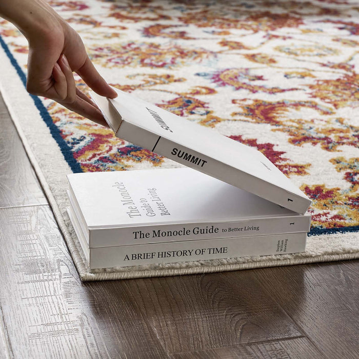 Modway Entourage Azami Distressed Vintage Floral Lattice Area Rug - View 10