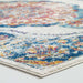Modway Entourage Malia Distressed Vintage Floral Vintage Medallion Area Rug - Dimensions