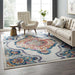 Modway Entourage Malia Distressed Vintage Floral Vintage Medallion Area Rug - View 15