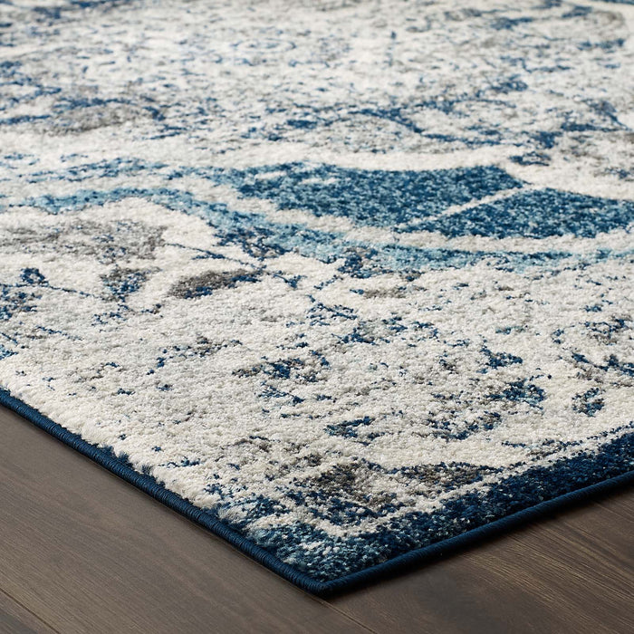 Modway Entourage Malia Distressed Vintage Floral Vintage Medallion Area Rug - View 20