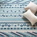 Modway Reflect Cadhla Vintage Abstract Geometric Lattice Indoor and Outdoor Area Rug - View 26