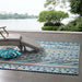 Modway Reflect Cadhla Vintage Abstract Geometric Lattice Indoor and Outdoor Area Rug - View 27