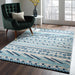 Modway Reflect Cadhla Vintage Abstract Geometric Lattice Indoor and Outdoor Area Rug - View 28