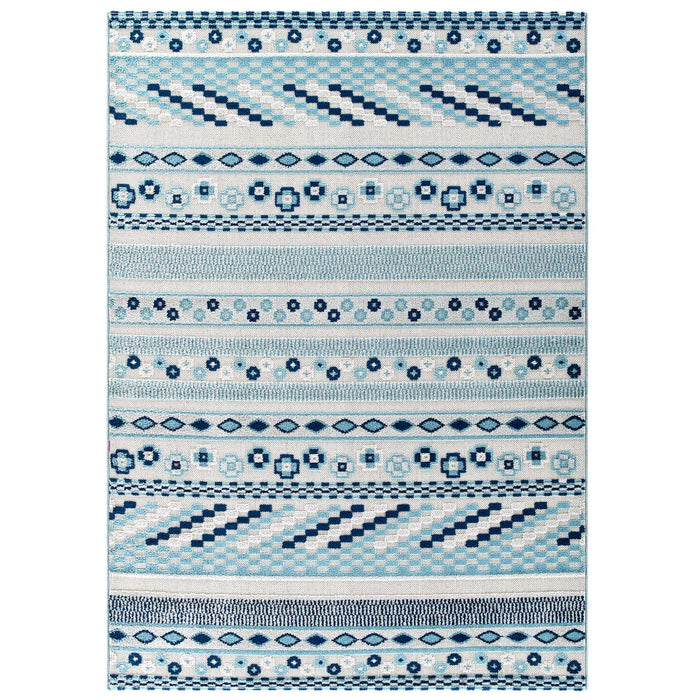 Modway Reflect Cadhla Vintage Abstract Geometric Lattice Indoor and Outdoor Area Rug - View 29