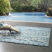 Modway Reflect Cadhla Vintage Abstract Geometric Lattice Indoor and Outdoor Area Rug - View 36