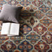 Modway Tribute Azalea Distressed Vintage Floral Lattice Area Rug - Features