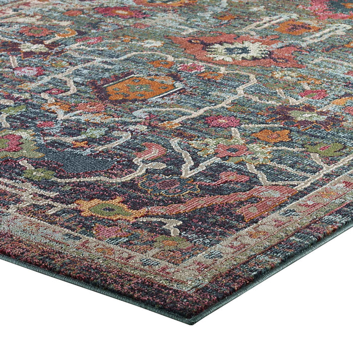 Modway Tribute Every Distressed Vintage Floral Area Rug - View 12