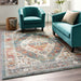 Modway Tribute Camellia Distressed Vintage Floral Vintage Medallion Area Rug - View 9