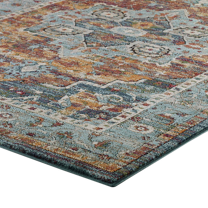 Modway Tribute Diantha Distressed Vintage Floral Vintage Medallion Area Rug - View 18