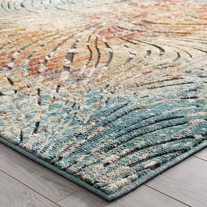 Modway Tribute Ember Contemporary Modern Vintage Mosaic Area Rug - View 15