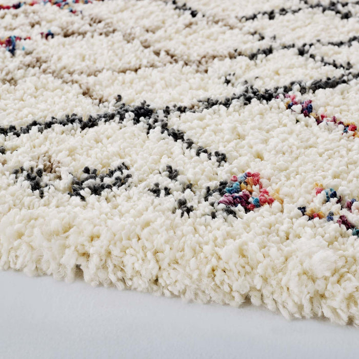 Skadi Rainbow Diamond  Shag Area Rug - view 6