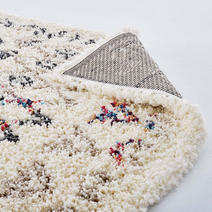 Skadi Rainbow Diamond  Shag Area Rug - view 7