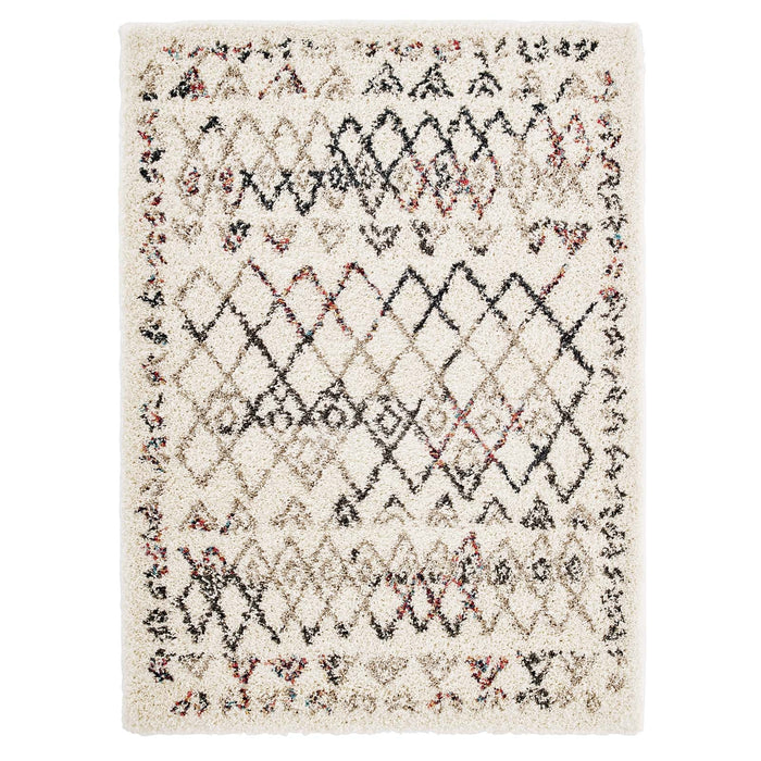 Skadi Rainbow Diamond  Shag Area Rug - Modway \decor\rugs
