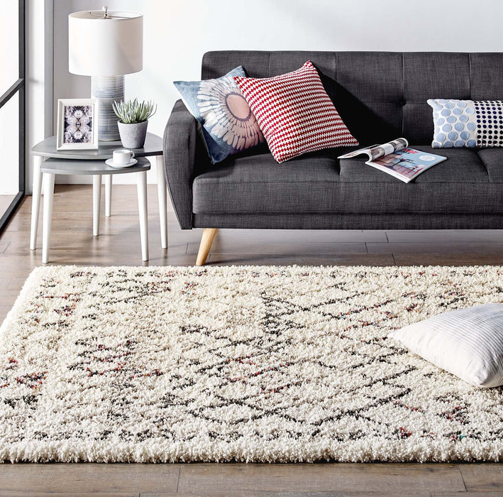 Skadi Rainbow Diamond  Shag Area Rug - view 9