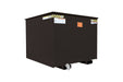 Vestil R-250-HD-BK Steel Rotating Heavy Duty Box Hopper 2-1/2 Cubic Yard 6,000 lb. Capacity Black