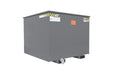 Vestil R-250-HD-GYSG Steel Rotating Heavy Duty Box Hopper 2-1/2 Cubic Yard 6,000 lb. Capacity Gray Semi Gloss