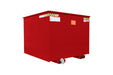 Vestil R-250-HD-RD Steel Rotating Heavy Duty Box Hopper 2-1/2 Cubic Yard 6,000 lb. Capacity Red