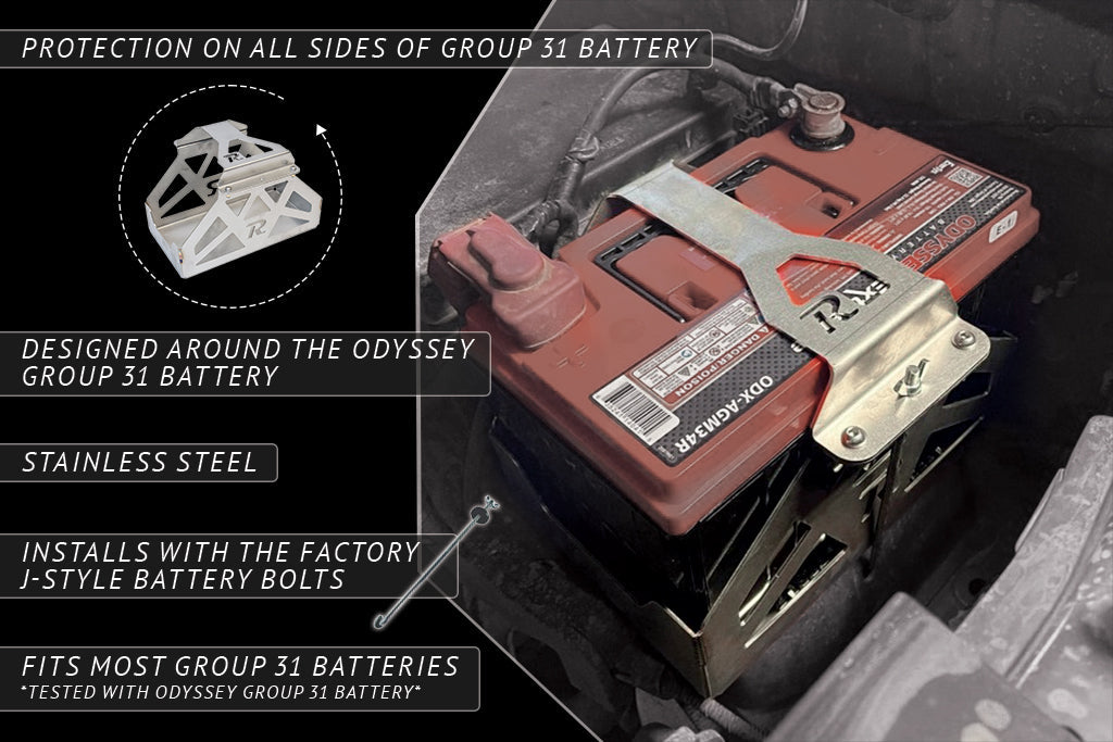 Rago Fabrication Heavy Duty Group 31 Battery Box Universal Fit Grade 304 Stainless Steel – image 3 of 6
