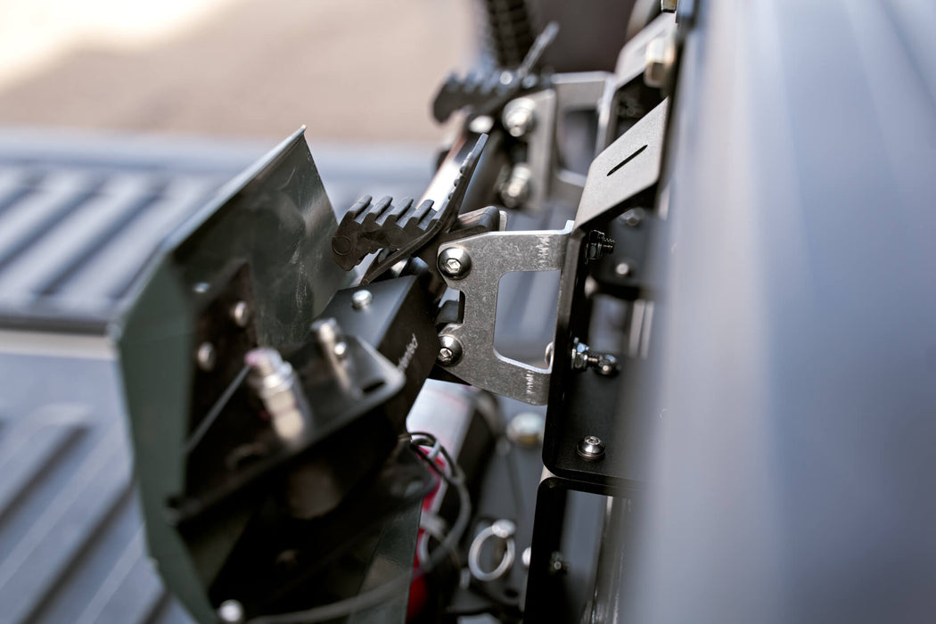 Rago Fabrication Quick Fist Mounts & Clamps for Molle Panels & Truck Beds Pair – installed on vehicle, image 7 of 11