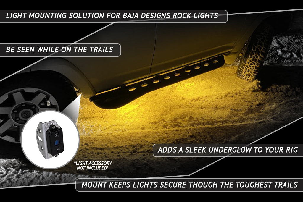 Rago Fabrication Baja Designs Rock Light Mounts Pair – image 2 of 9