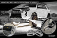 Rago Fabrication Baja Designs Rock Light Mounts Pair – image 3 of 9