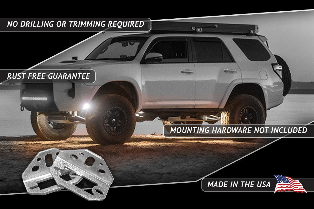 Rago Fabrication Baja Designs Rock Light Mounts Pair – image 4 of 9