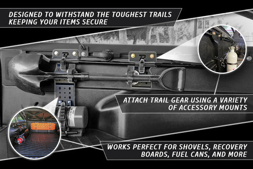 Rago Fabrication 2005-2026 Toyota Tacoma OEM Bed Rail Modular Accessory Mount Extensions – image 2 of 9