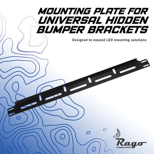 Rago Fabrication 2010-2024 Toyota Mounting Plate for Universal Hidden Bumper Brackets – image 2 of 4