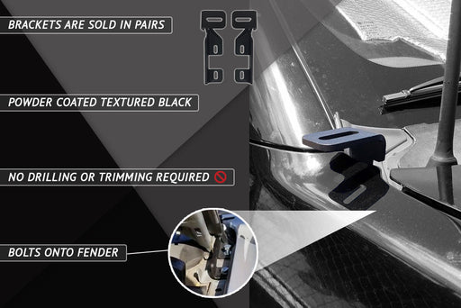 Rago Fabrication 2005-2015 Nissan Xterra & Frontier Ditch Light Brackets – image 2 of 6