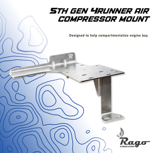 Rago Fabrication 2010-2024 5th Gen Toyota 4Runner Air Compressor Mount – image 2 of 16