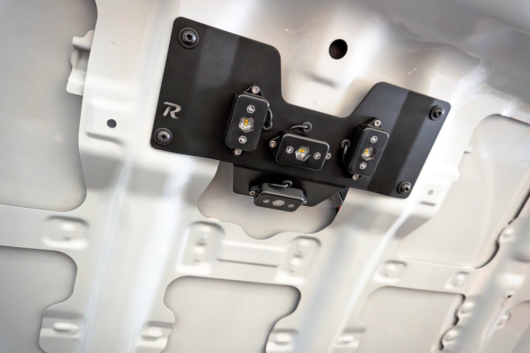 Rago Fabrication 2005-2023 Toyota 2nd & 3rd Gen Tacoma Hood Light Bracket – image 6 of 12