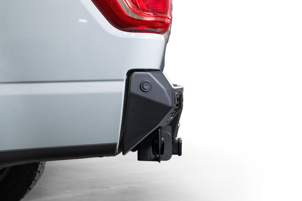 Addictive Desert Designs 2021-2023 Ford F-150 Bomber Rear Bumper – installed on vehicle, image 4 of 13