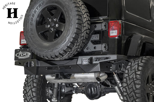 Addictive Desert Designs 2007-2018 Jeep Wrangler JK Stealth Fighter Rear Bumper Heritage – product view, image 1 of 6