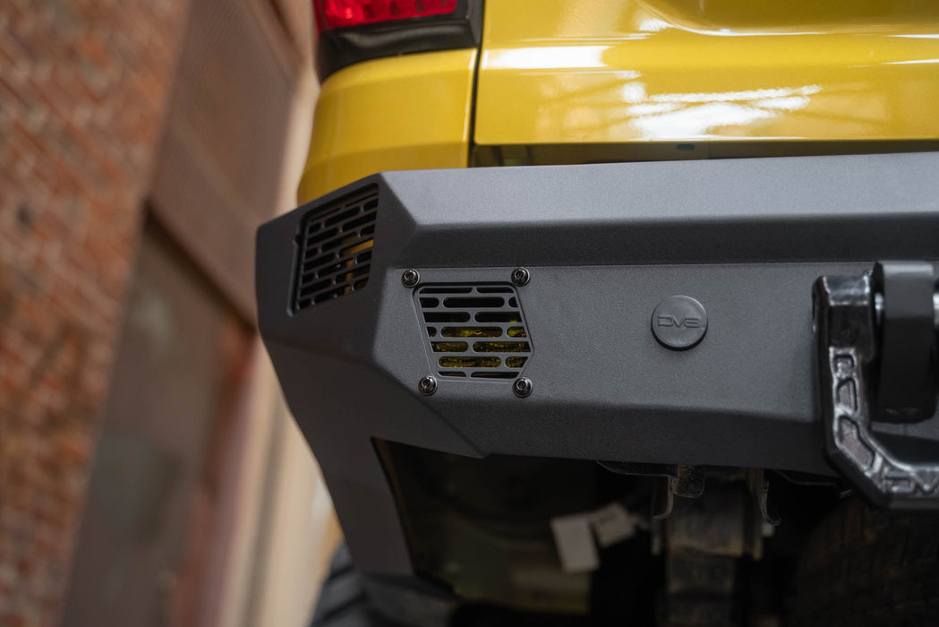 DV8 Offroad 2023-2026 Chevy Colorado & GMC Canyon Spec Series Rear Bumper – installed on vehicle, image 14 of 20