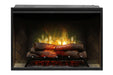 Revillusion® 36-Inch Built-In Electric Fireplace Herringbone with Glass Pane and Plug Kit included | 500002400 - back view