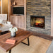 Revillusion® 36-Inch Built-In Electric Fireplace Herringbone with Glass Pane and Plug Kit included | 500002400 - angle view