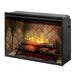 Revillusion® 36-Inch Built-In Electric Fireplace Herringbone with Glass Pane and Plug Kit included | 500002400 - front view