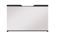 Revillusion® 36" Portrait Built-In Electric Fireplace Herringbone with Glass Pane and Plug Kit included - specifications diagram