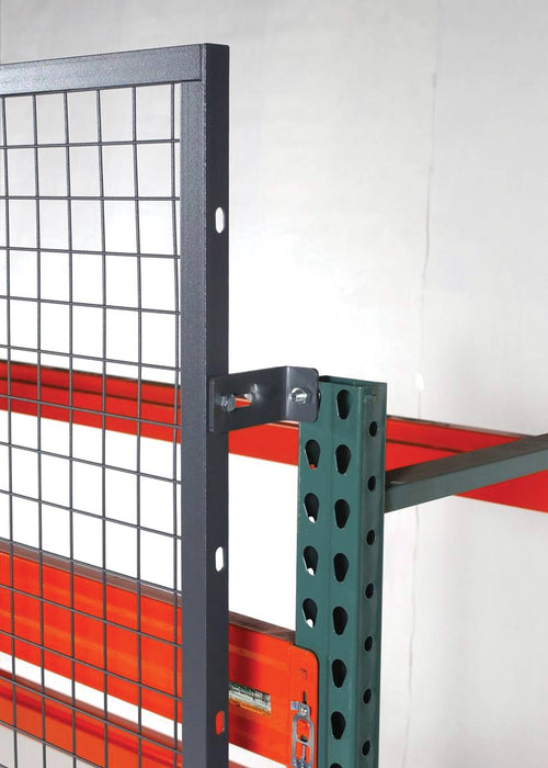 Vestil RBG-43-OC Steel 1 to 3 in. Offset Clips for Teardrop Uprights 1-1/2 in. x 4-1/2 in. x 2 in. Quantity of 4 Gray