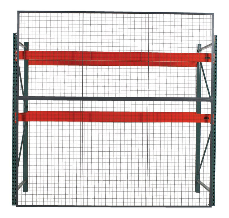 Vestil RBG-94 Steel Welded Wire Rack Back Panel 108 in. x 1-1/4 in. x 48 in. Gray